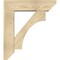 Ekena Millwork Westlake Slat Rough Sawn Bracket w/ Offset Brace, Douglas Fir, 8"W x 30"D x 34"H BKT0806X30X34WTL06RDF - alternate 2